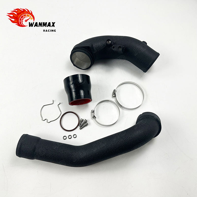 B58 Gen2 Aluminum Charge Pipe Kit BMW G20 & Toyota A90 Supra 3.0L Turbo With Silicone Connectors Turbo Boost Pipe