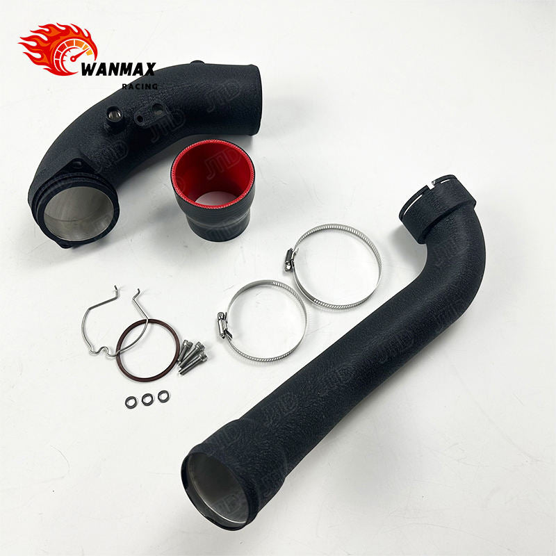 B58 Gen2 Aluminum Charge Pipe Kit BMW G20 & Toyota A90 Supra 3.0L Turbo With Silicone Connectors Turbo Boost Pipe