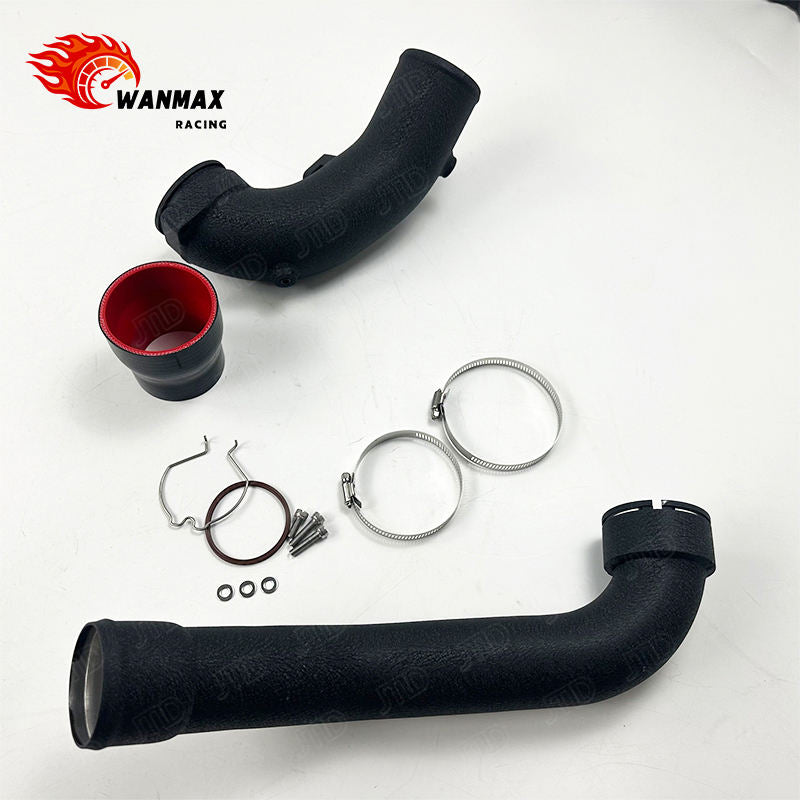 B58 Gen2 Aluminum Charge Pipe Kit BMW G20 & Toyota A90 Supra 3.0L Turbo With Silicone Connectors Turbo Boost Pipe