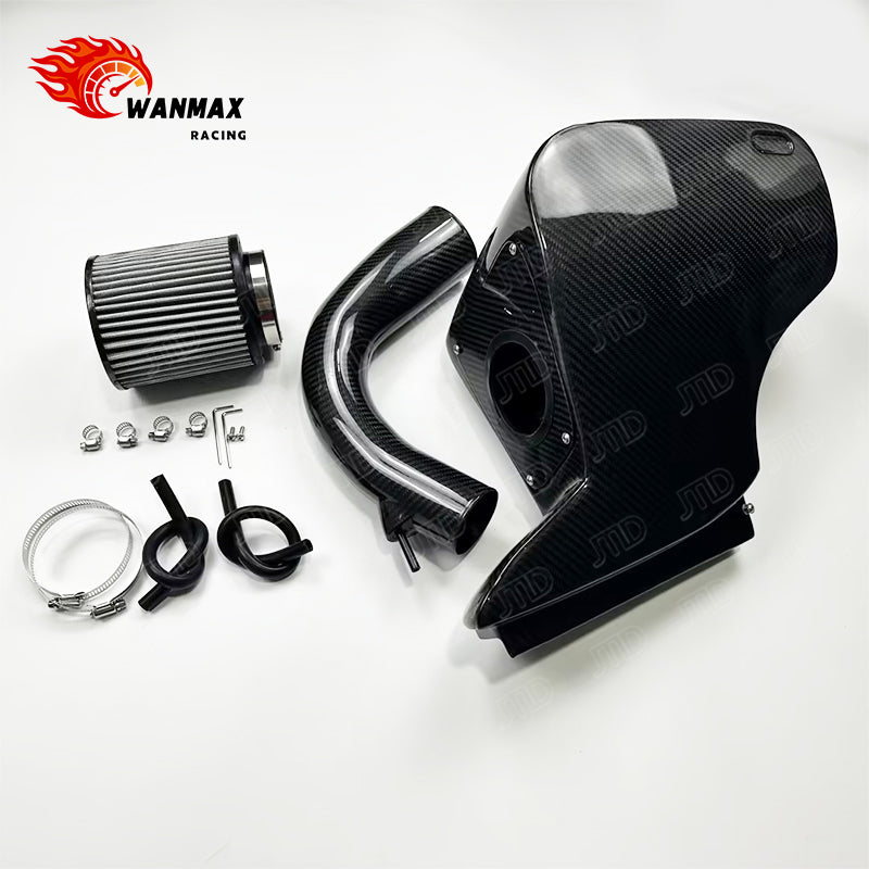 High Flow Carbon Fiber Air Intake Kit for VW Golf MK7 1.4 TSI with Enclosed Cold Airbox