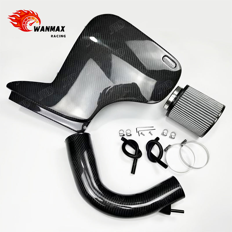 High Flow Carbon Fiber Air Intake Kit for VW Golf MK7 1.4 TSI with Enclosed Cold Airbox