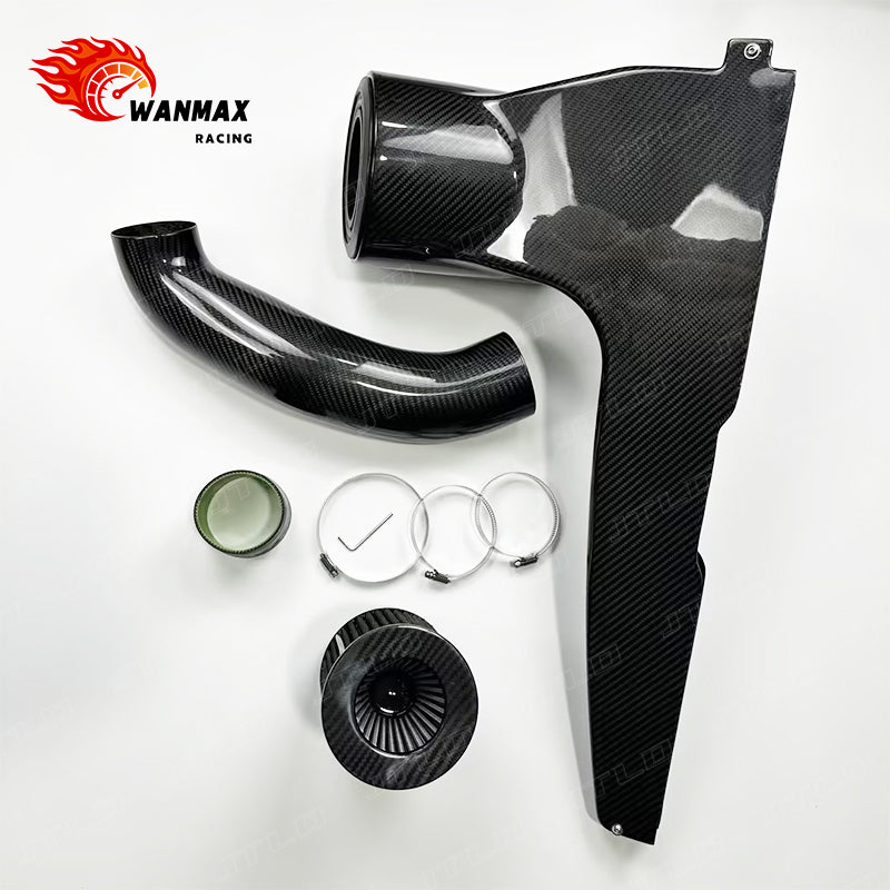 Premium Carbon Fiber Cold Air Intake Kit for VW Golf MK7 GTI/R 2.0T with Intake Pipe and Airbox
