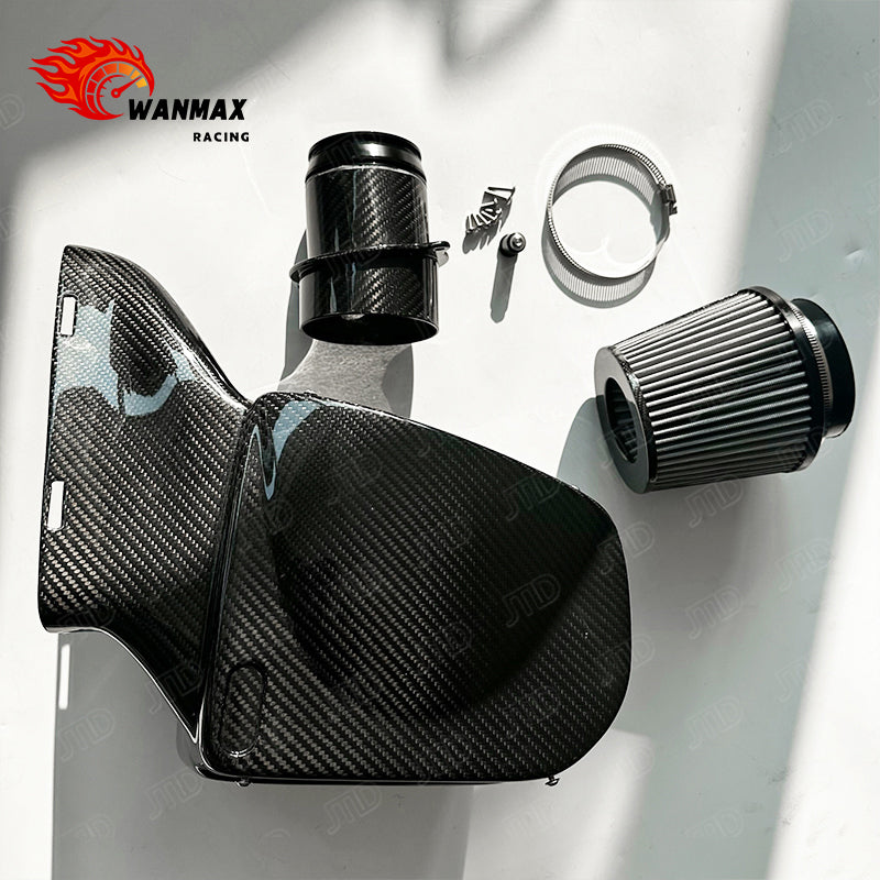 Carbon Fiber Cold Air Intake System Kit for Mercedes-Benz A35 AMG W177/V177 M260 2.0T with Enclosed Airbox