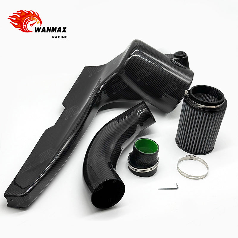 Carbon Fiber Front-Mount Cold Air Intake Kit for VW Golf MK8 GTI/Clubsport EA888 2.0 TSI