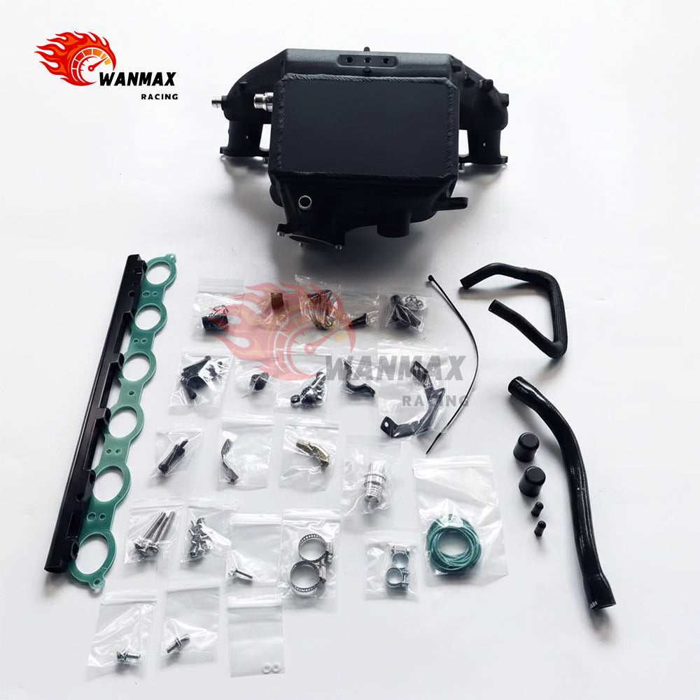 High-Grade Intake Manifold For BMW S58 3.0L Turbo G80 G82 G87 2021+ Cast Aluminum Integrated Water-To-Air Intercooler JT-PC165