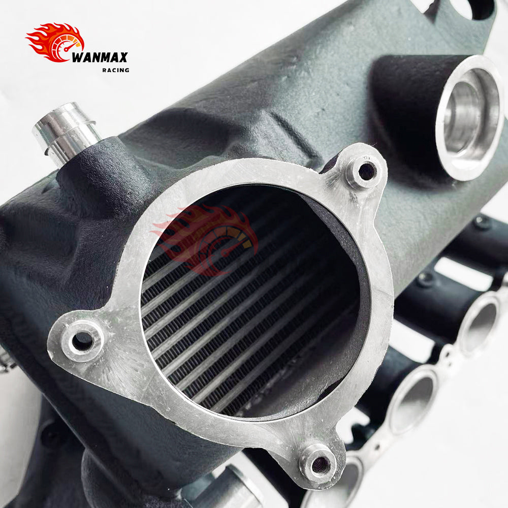High-Grade Intake Manifold For BMW S58 3.0L Turbo G80 G82 G87 2021+ Cast Aluminum Integrated Water-To-Air Intercooler JT-PC165