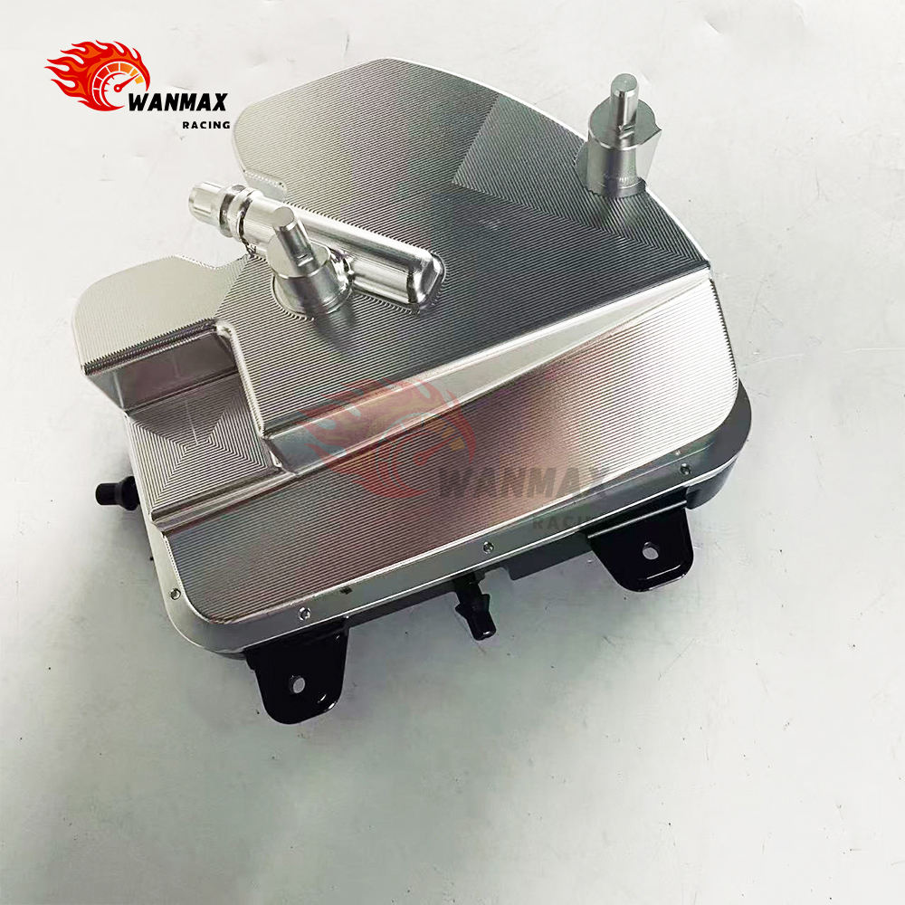 Professional Grade CNC Billet Aluminum Coolant Expansion Tank for BMW F90 M5 F92 M8 S63 4.4T V8 Engines
