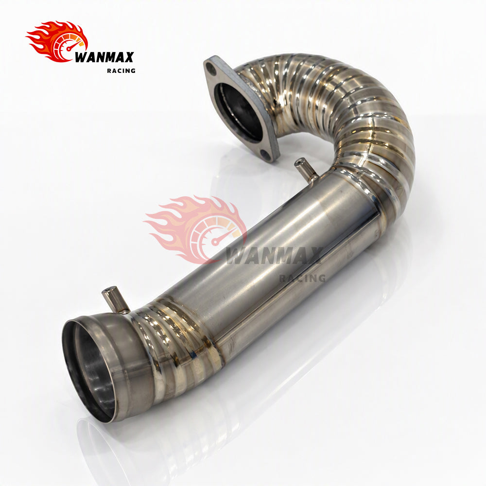 New Version Lightweight Raw Titanium Turbo Inlet Intake Pipe Racing Air Intake Tube for Honda Civic Type R FL5 & Acura Integra Type S DE5 2.0T