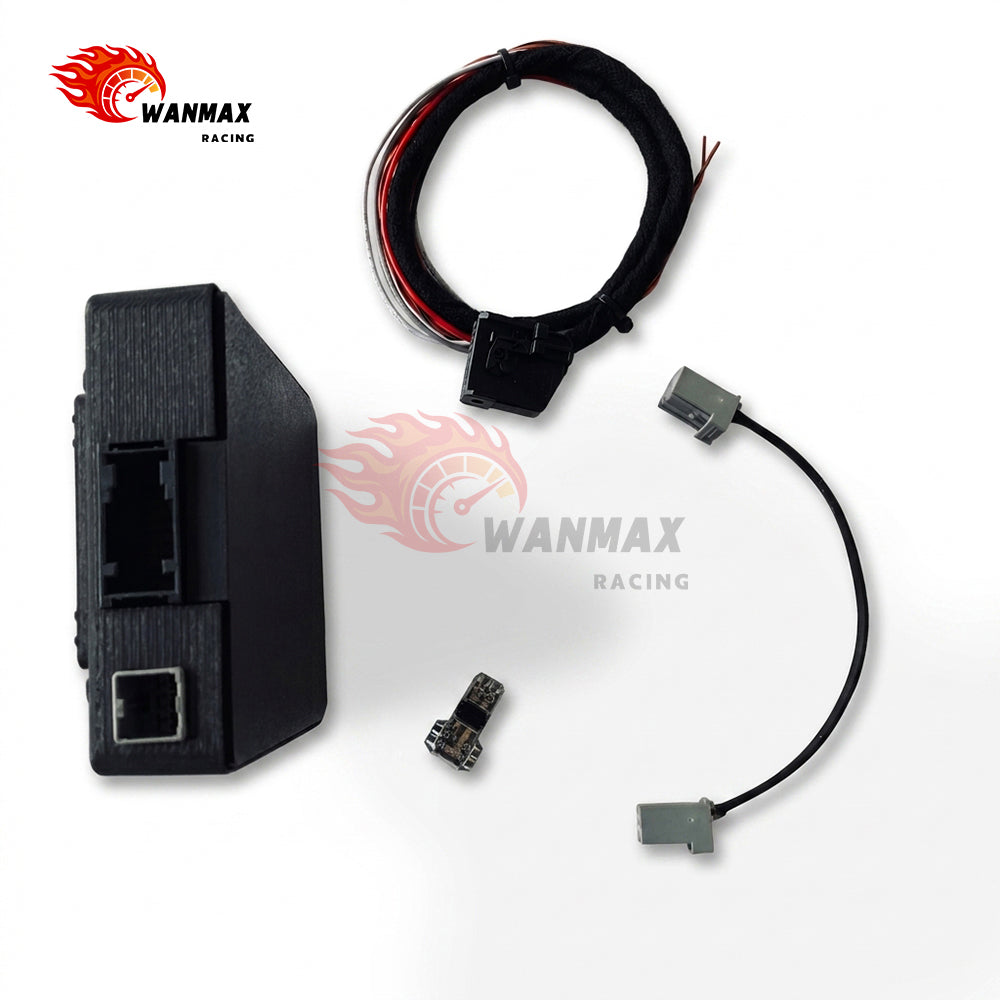 Universal AlphaX Electronic Active Exhaust Sound Booster Controller Module Kit with Bluetooth App Tuning