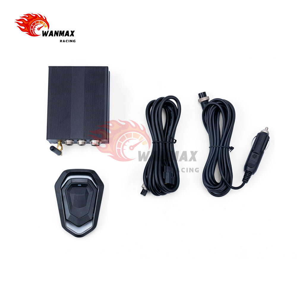 High Flow Universal Electric Valve Exhaust Muffler Kit Stainless Steel Valve Silencer Canister With Remote Controller 2.5/2.75/3/3.5