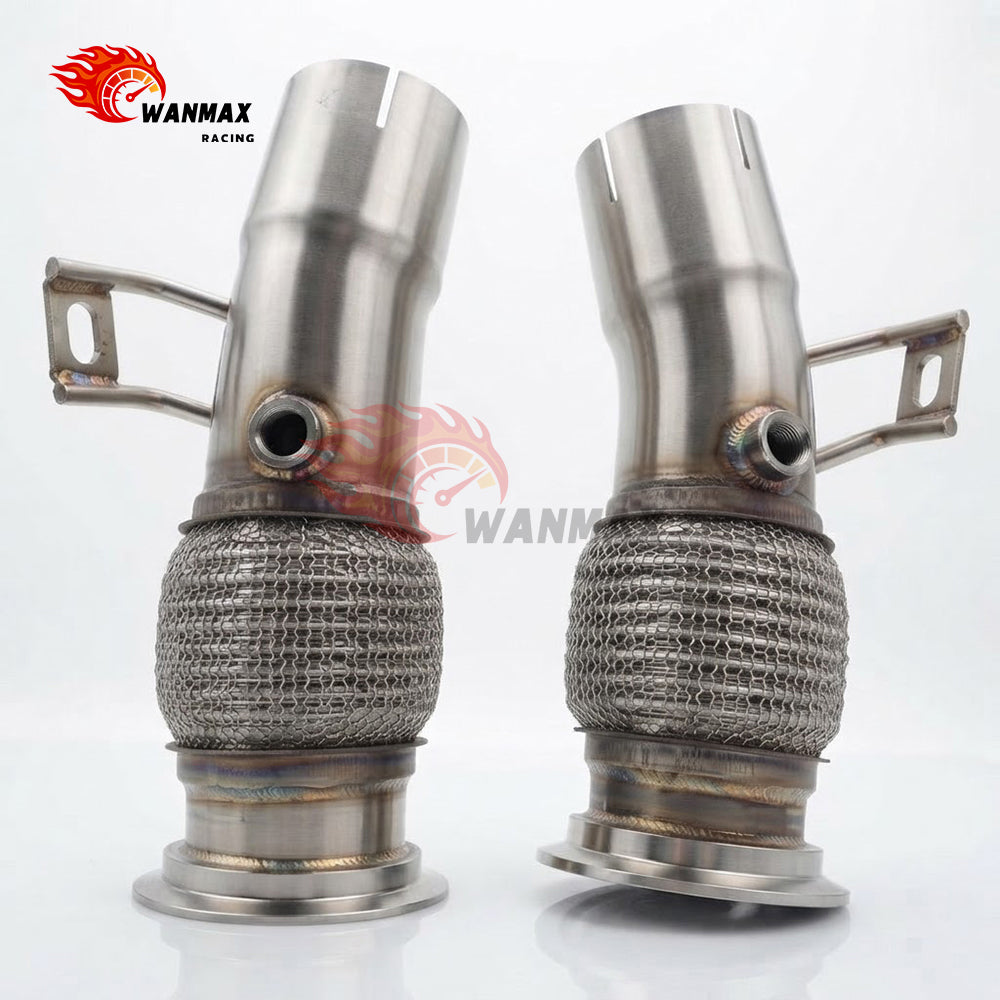SS304 Equal Length Exhaust Headers for Audi R8 & Lamborghini Huracan Gallardo 5.2L V10