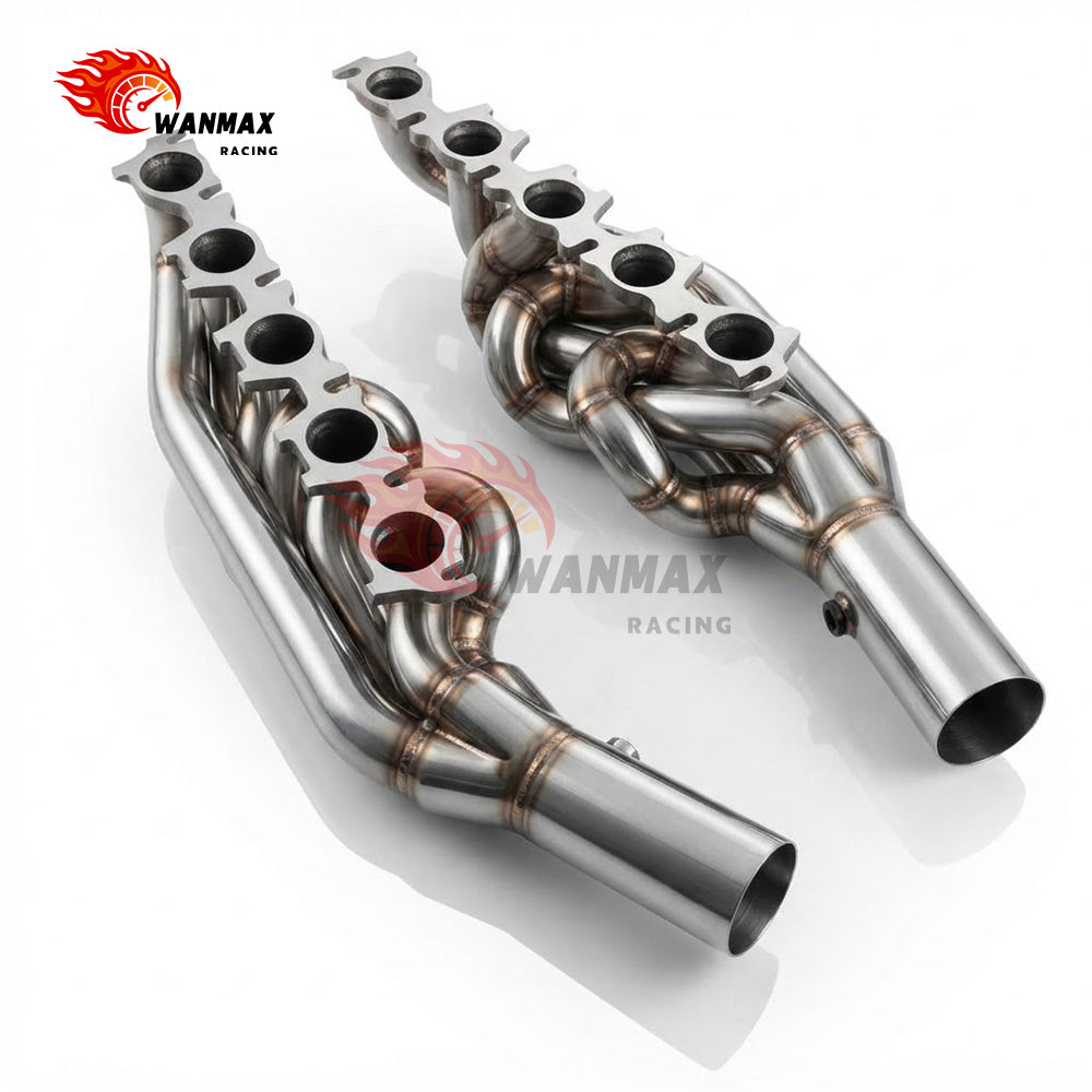 SS304 Equal Length Exhaust Headers for Audi R8 & Lamborghini Huracan Gallardo 5.2L V10