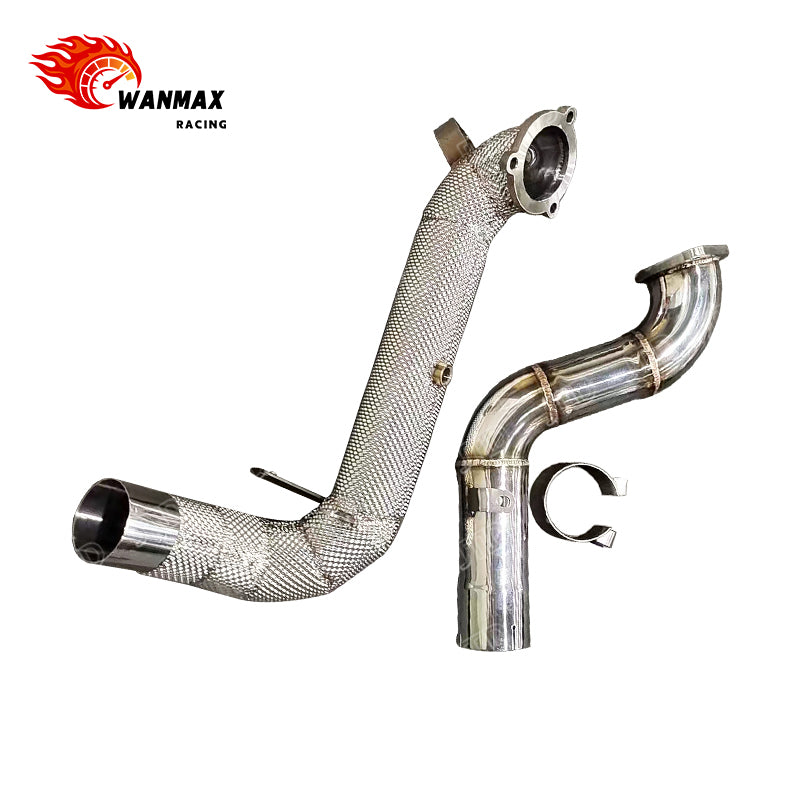 Thermal-Insulated Catless Downpipe for Mercedes-Benz CLA250 C117 M270 2.0L