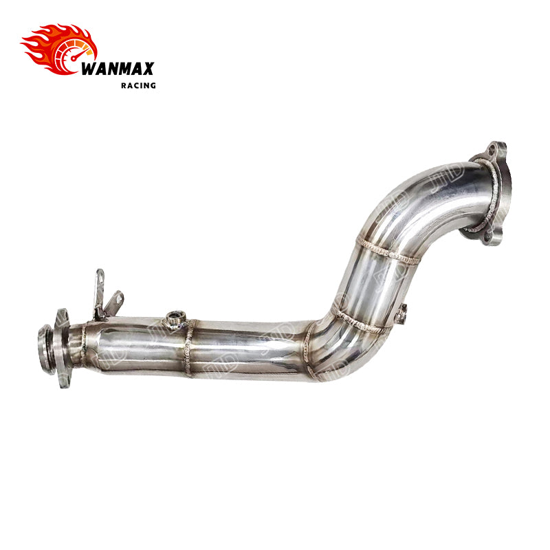 Brushed T304 Downpipe for Mercedes-Benz SLC300