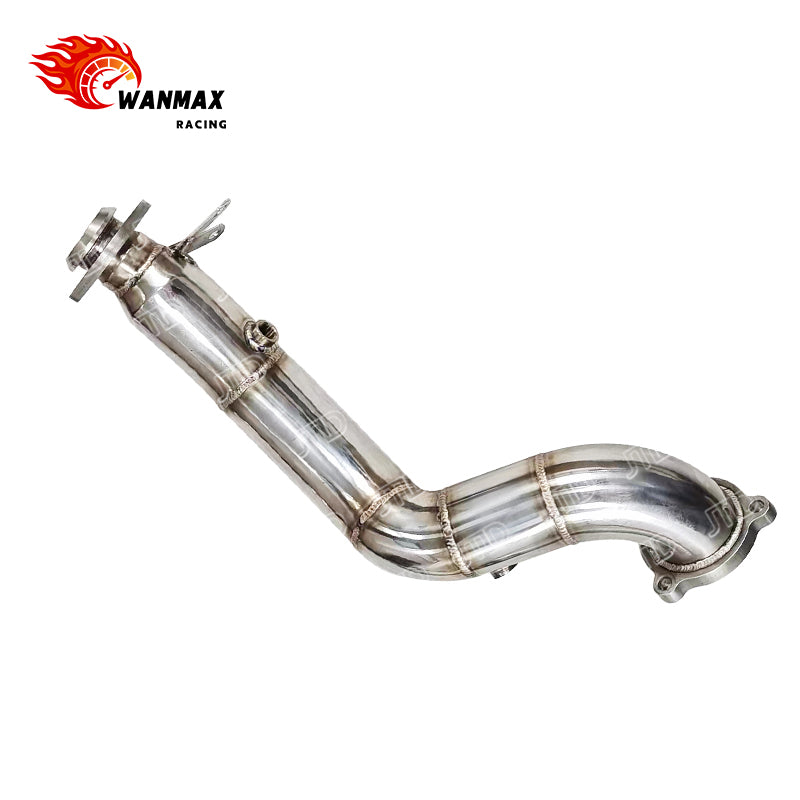 Brushed T304 Downpipe for Mercedes-Benz SLC300