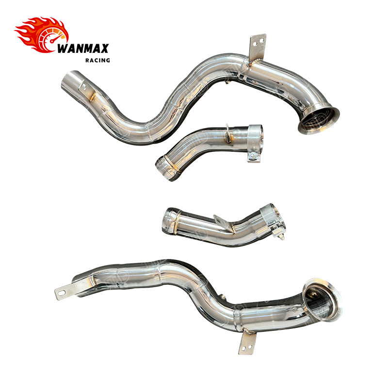 Modular T304 Performance Downpipes for Mercedes-Benz GLC63 GLC63S AMG X253 C253 M177 4.0T V8