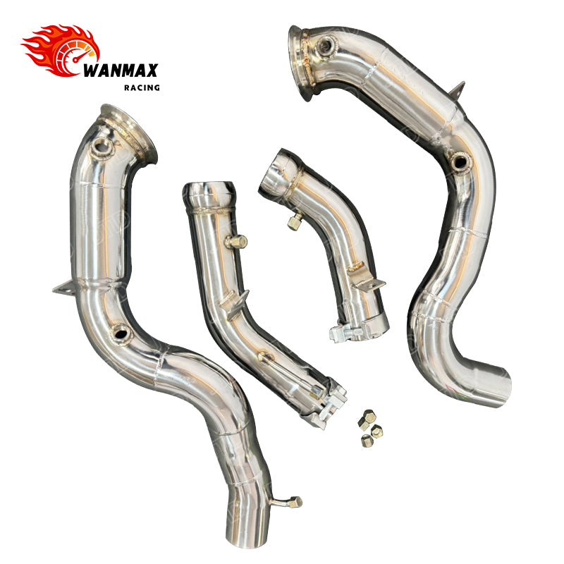 80-76mm Performance Downpipe for Mercedes-Benz GLE63 AMG