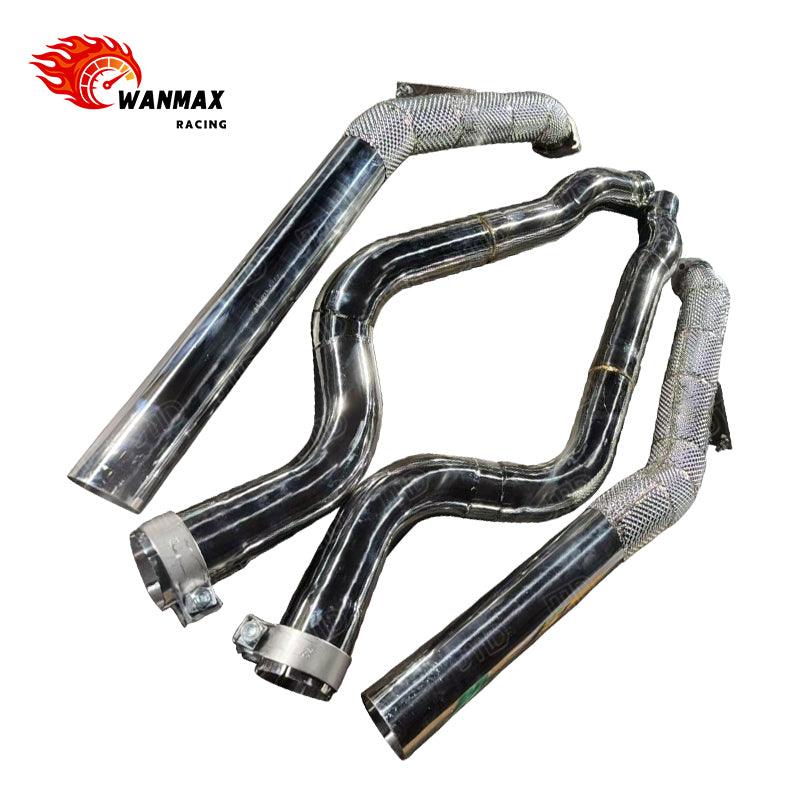 4MATIC Catless Downpipes for Mercedes-Benz CLS500 CLS550 W218 M278 4.7L