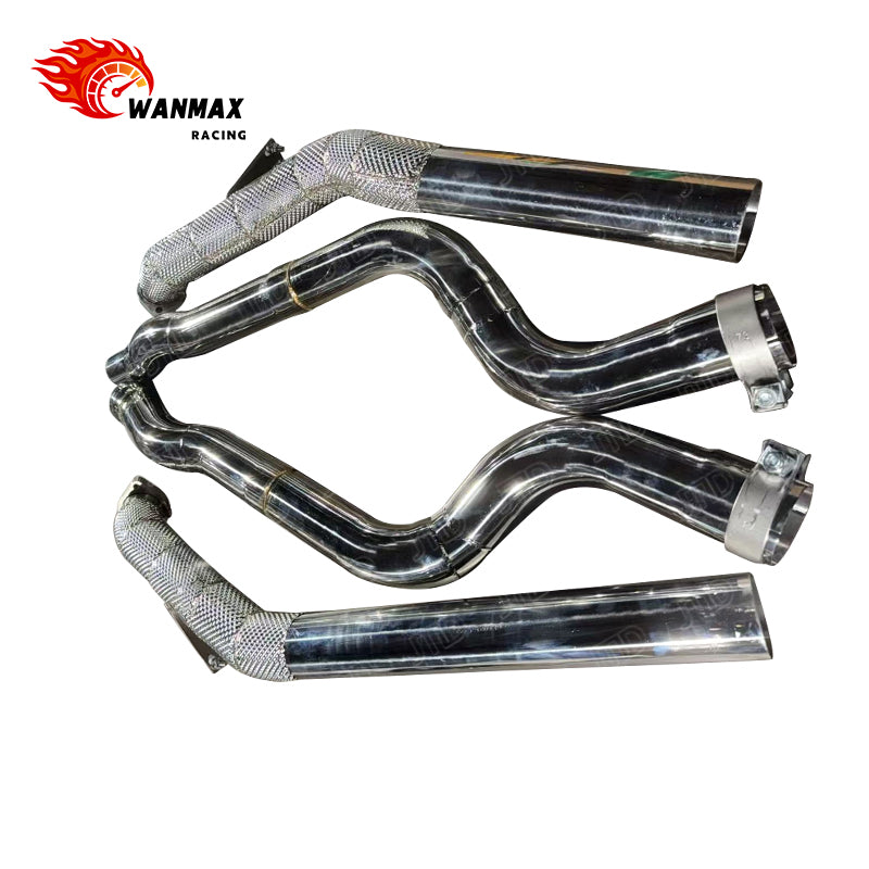 4MATIC Catless Downpipes for Mercedes-Benz CLS500 CLS550 W218 M278 4.7L