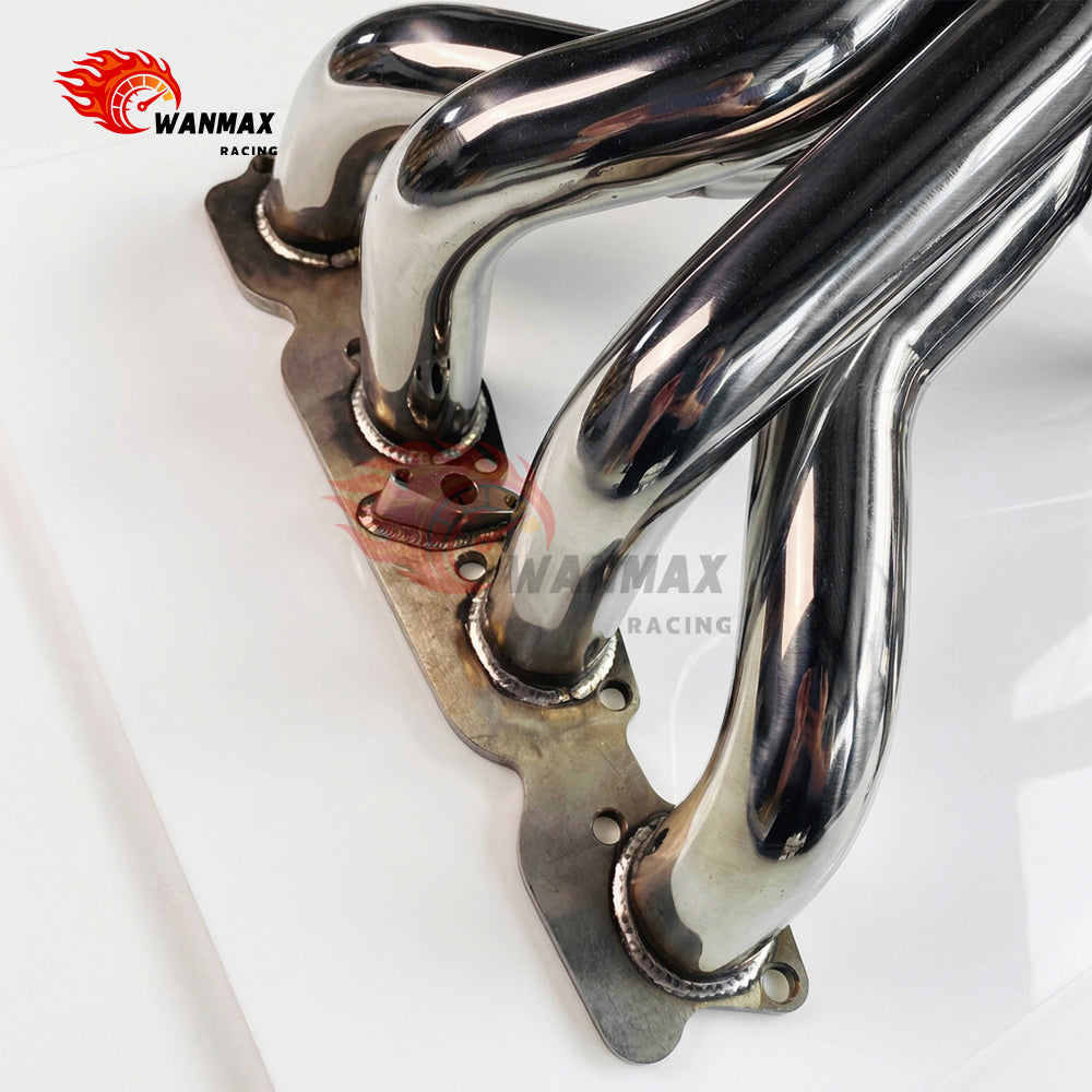 High Flow T304 4‑to‑1 Long Tube Exhaust Manifold Headers For Ferrari 458 Italia / Spider / Speciale 2010‑2015 4.5L V8