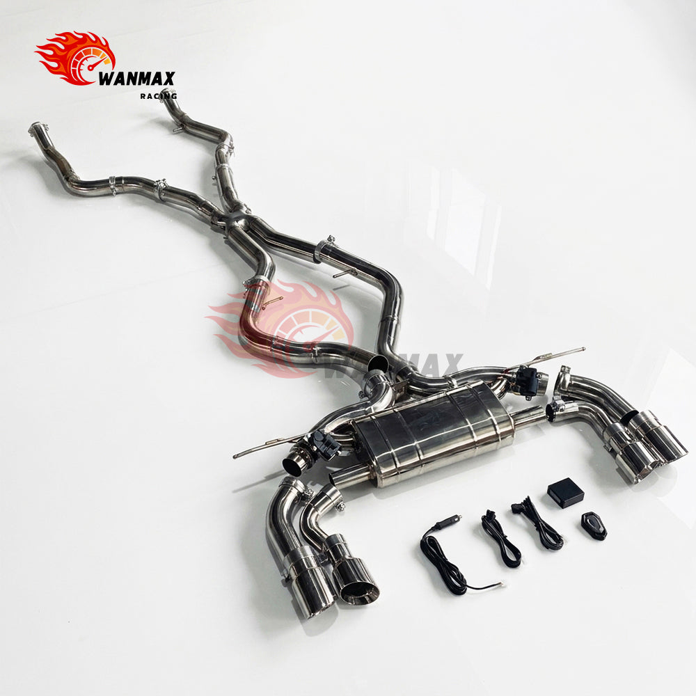 High Performance Valvetronic Exhaust System For BMW X5M E70 X6M E71 4.4T V8 Car Modification Remote Control Valved Exhaust Pipe