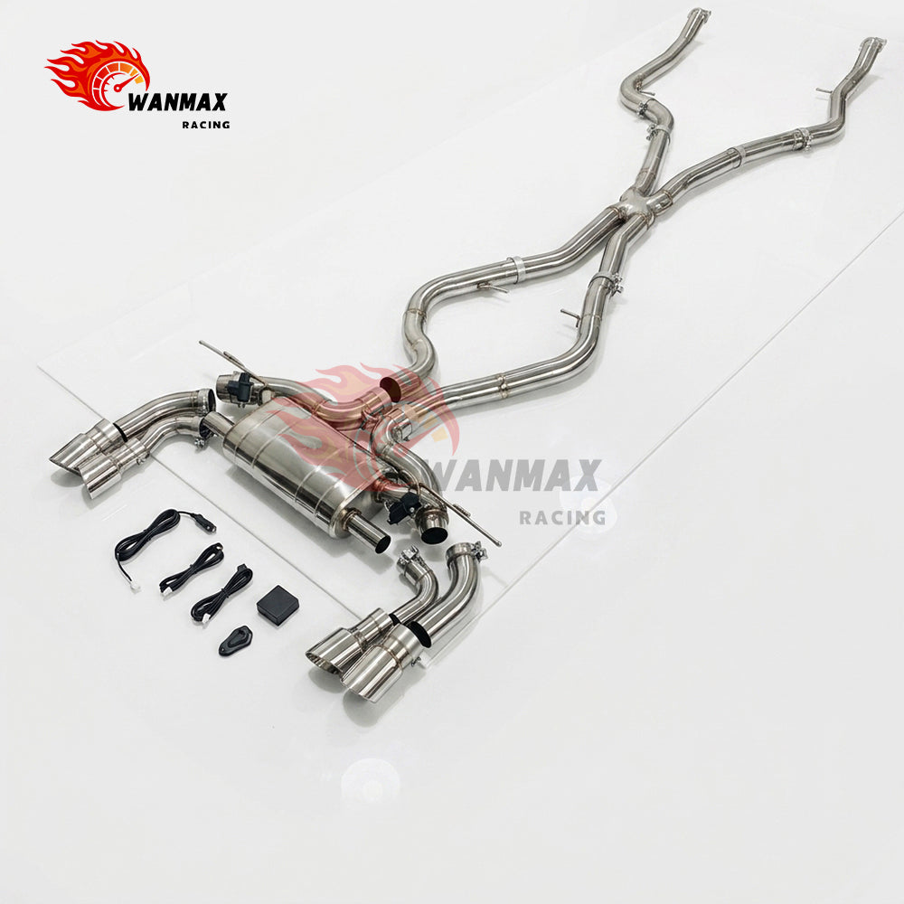 High Performance Valvetronic Exhaust System For BMW X5M E70 X6M E71 4.4T V8 Car Modification Remote Control Valved Exhaust Pipe