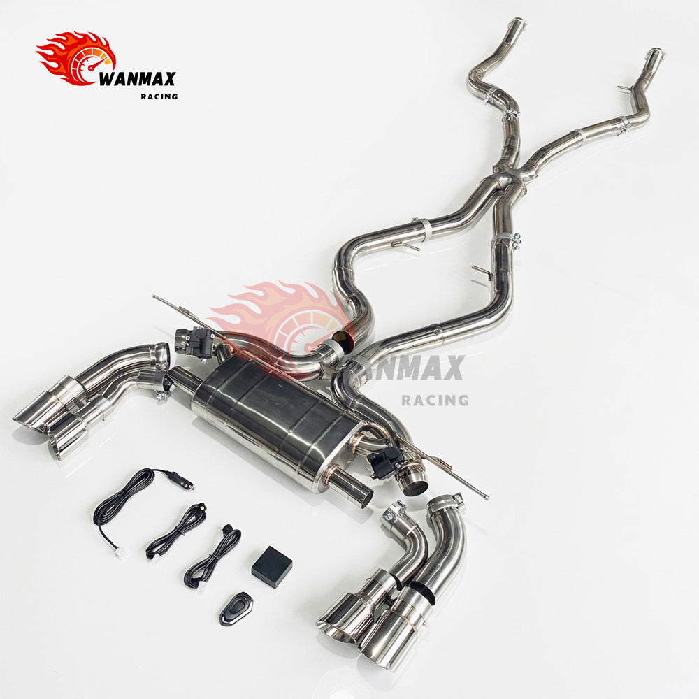 High Performance Valvetronic Exhaust System For BMW X5M E70 X6M E71 4.4T V8 Car Modification Remote Control Valved Exhaust Pipe