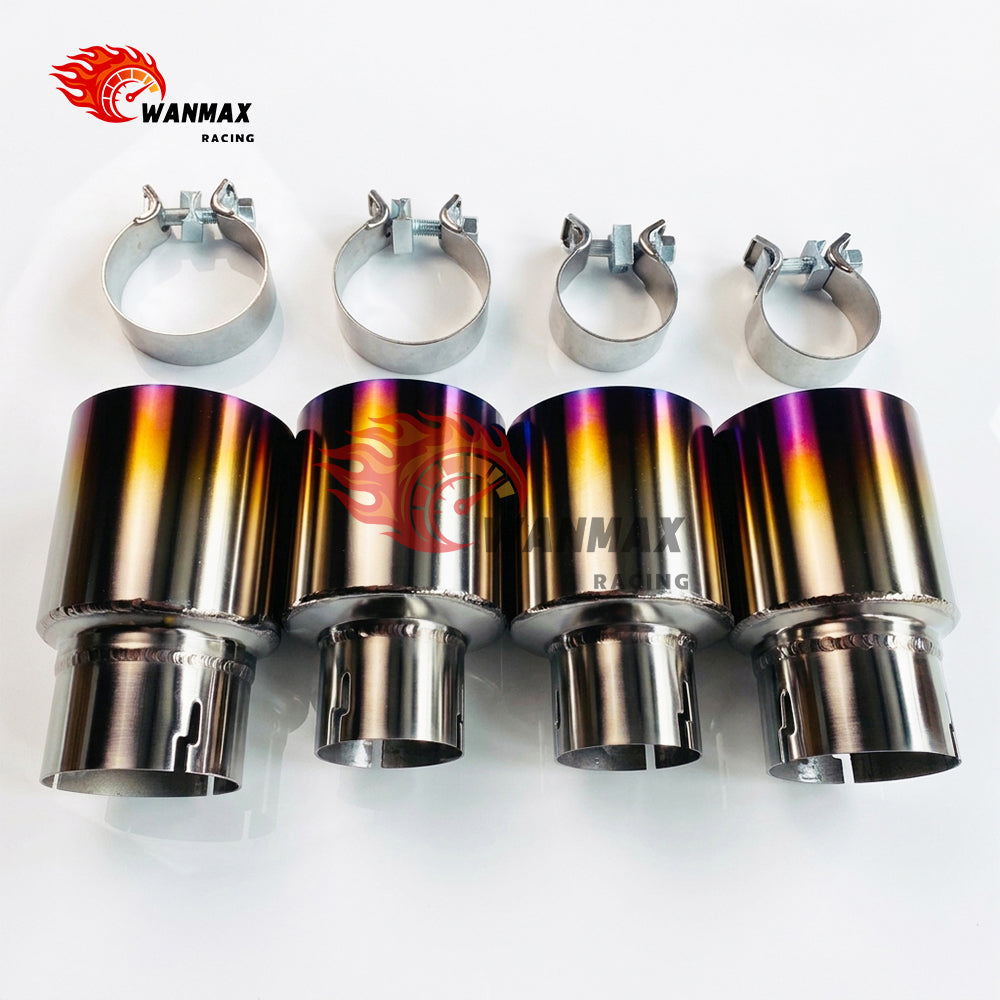 Lightweight Titanium Valved Catback Exhaust System with X-Pipe for Chevrolet Corvette C8 Stingray Z51 6.2L LT2 V8 2020+