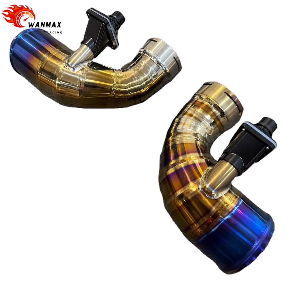 Titanium Turbo Inlet Pipe Kit for BMW F90 M5 F91 F92 M8 4.4T V8 Engine High Flow Intake Air Induction Tuning Upgrades