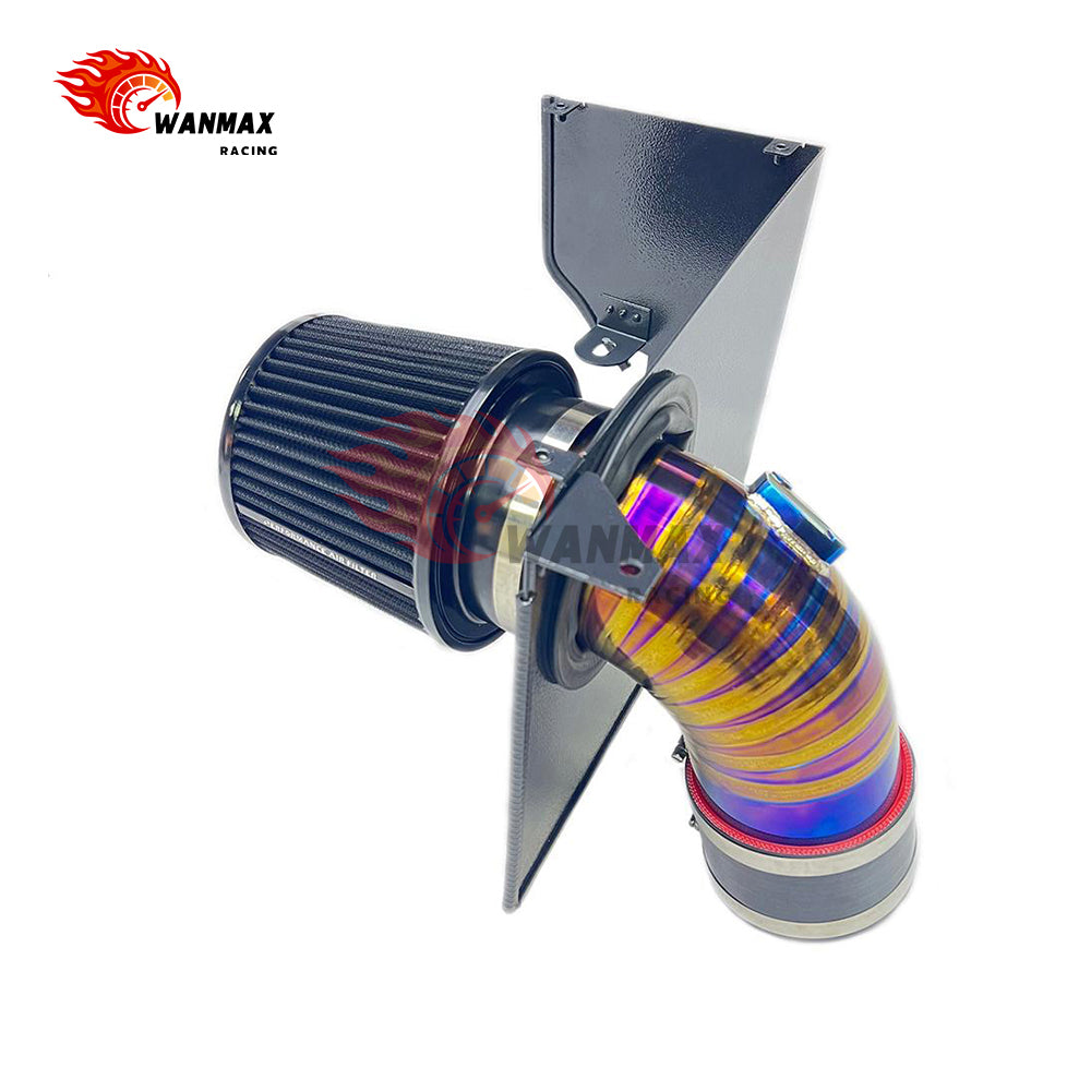 Premium Titanium Cold Air Intake System Kit with Heat Shield for BMW B58 GEN2 G Series M240i M340i M440i