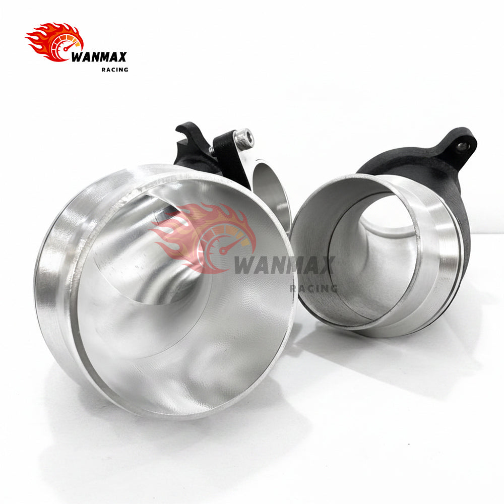 High Flow CNC Aluminum Turbo Inlet Elbow Pipe Kit for BMW G80 M3 G82 M4 G87 M2 S58 3.0T Twin Turbo 2021+