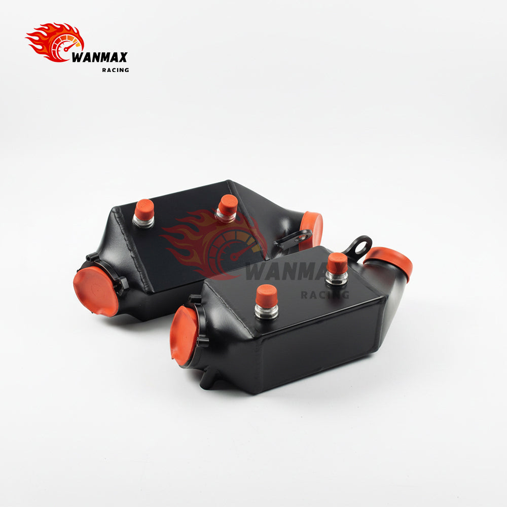 High Flow Top Mount Charge Air Cooler Upgrades Pair for BMW F10 M5 F06 F12 F13 M6 S63 4.4T V8 Water-to-Air Intercooler JT-PC75
