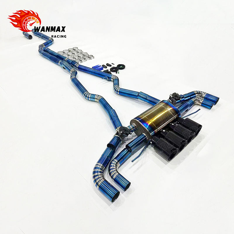 Titanium Valved Catback Exhaust for BMW M240i M340i G20 G28 G42 2022+ Electric Remote Control Sport Exhaust System