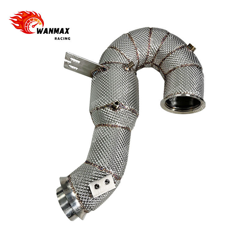 Heat Shielded Exhaust Downpipe for Mercedes-Benz C300 W206 2.0T