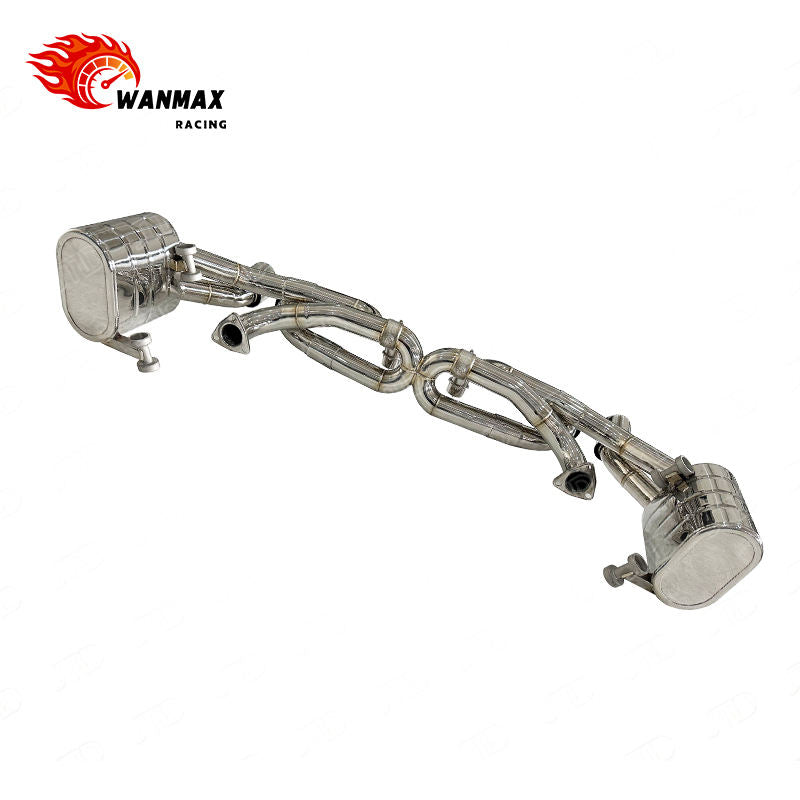 High Performance Valved Sport Exhaust System for Porsche 997.2 304 Stainless Steel with Vacuum Valve Fast Shipping in Stock