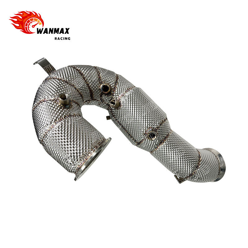 Heat Shielded Exhaust Downpipe for Mercedes-Benz C300 W206 2.0T