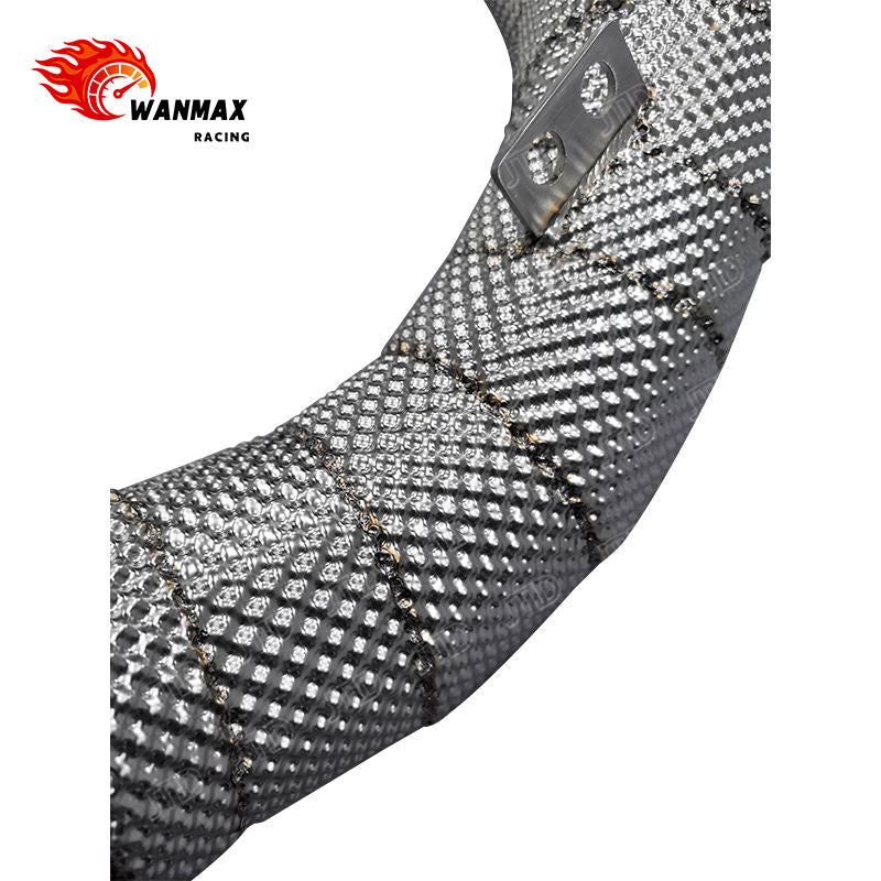 Heat Shielded 304 Stainless Steel High-Flow Exhaust Downpipe for BMW X5M F95 X6M F96 S63 4.4L V8 Twin Turbo