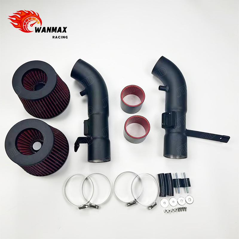 Performance Dual Aluminum Short Ram Air Intake Kit for Infiniti G35 Sedan 2007-2008 3.5L V6