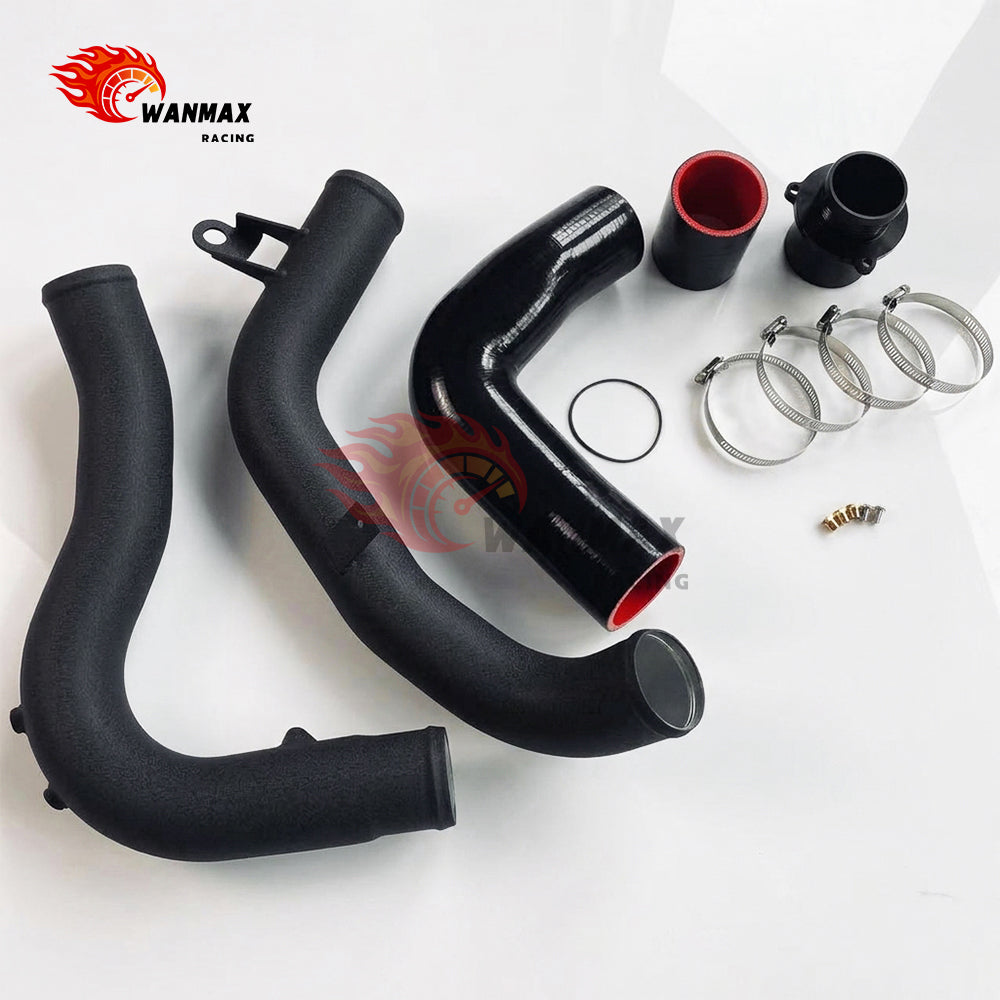 Aluminum Turbo Charge Pipe & Muffler Delete Kit for VW Golf MK7 GTI R Audi S3 A3 8V 2.0T INT-VW-009T