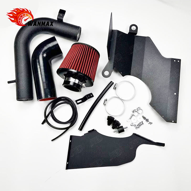 Performance Aluminum Cold Air Intake System Kit with Heat Shield for Audi A1 A3 Q2 Q3 Seat Leon Skoda Octavia EA211 1.2T 1.4T