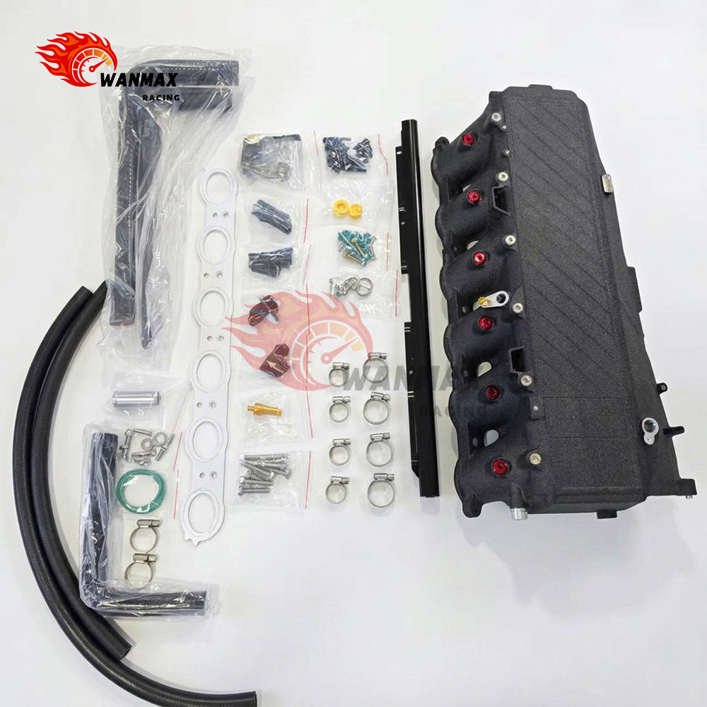 High Performance Semi-Cast B58TU Engine Intake Manifold Charge Air Cooler with Billet Fuel Rail For BMW G20 M340i Toyota Supra A90 A91