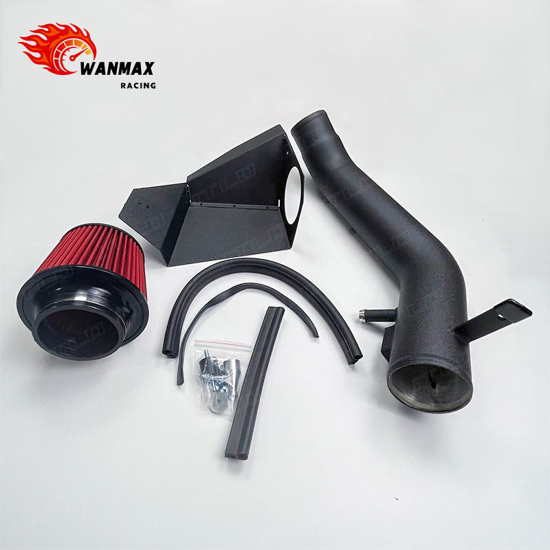 High Performance 89mm Cold Air Intake System Kit with Heat Shield for BMW F30 335i F32 435i F22 M235i F87 M2 N55 3.0L Turbo