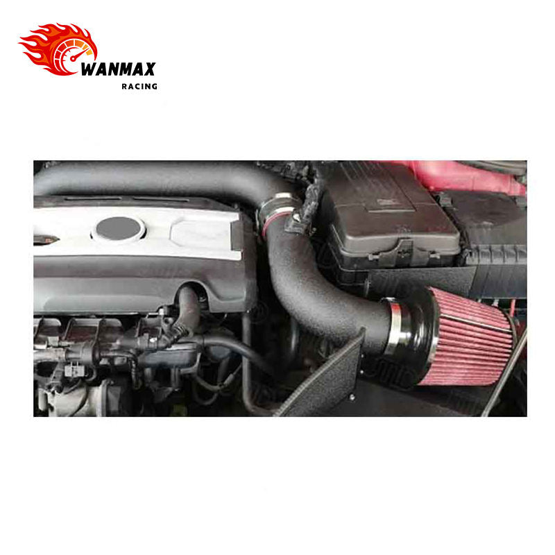 Performance Aluminum Cold Air Intake System Kit with Heat Shield for VW MK5 MK6 GTI Jetta GLI EA888 1.8T 2.0T TSI