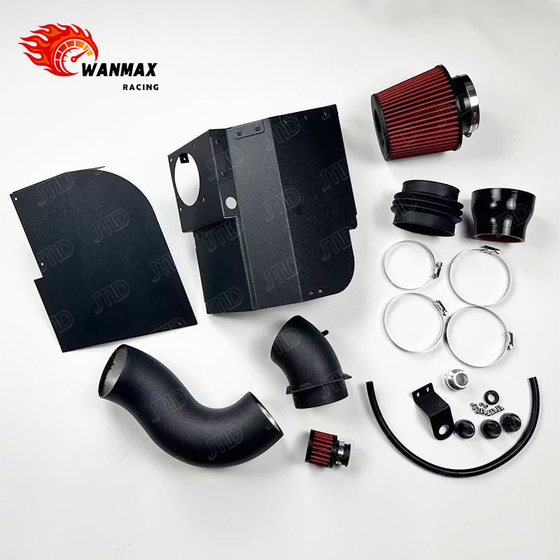 Performance Aluminum Cold Air Intake Kit with Heat Shield for VW Golf GTI MK8 & Audi A3 8Y EA888 Gen 4 2.0T