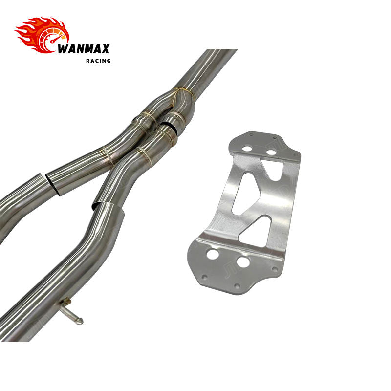 SS304 Valved Catback Exhaust for BMW M2 G87 M3 G80 M4 G82 S58 Dual-Tone Finish Available