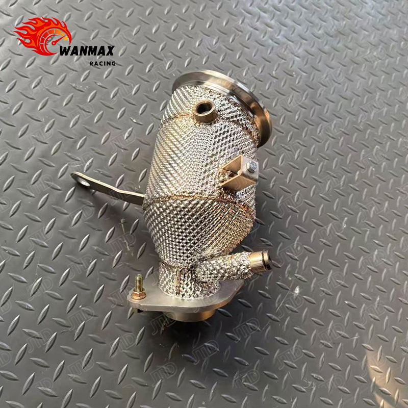 SS304 Heat-Shielded High-Flow Downpipe for Toyota GR Yaris G16E-GTS 1.6L Turbo 2022+