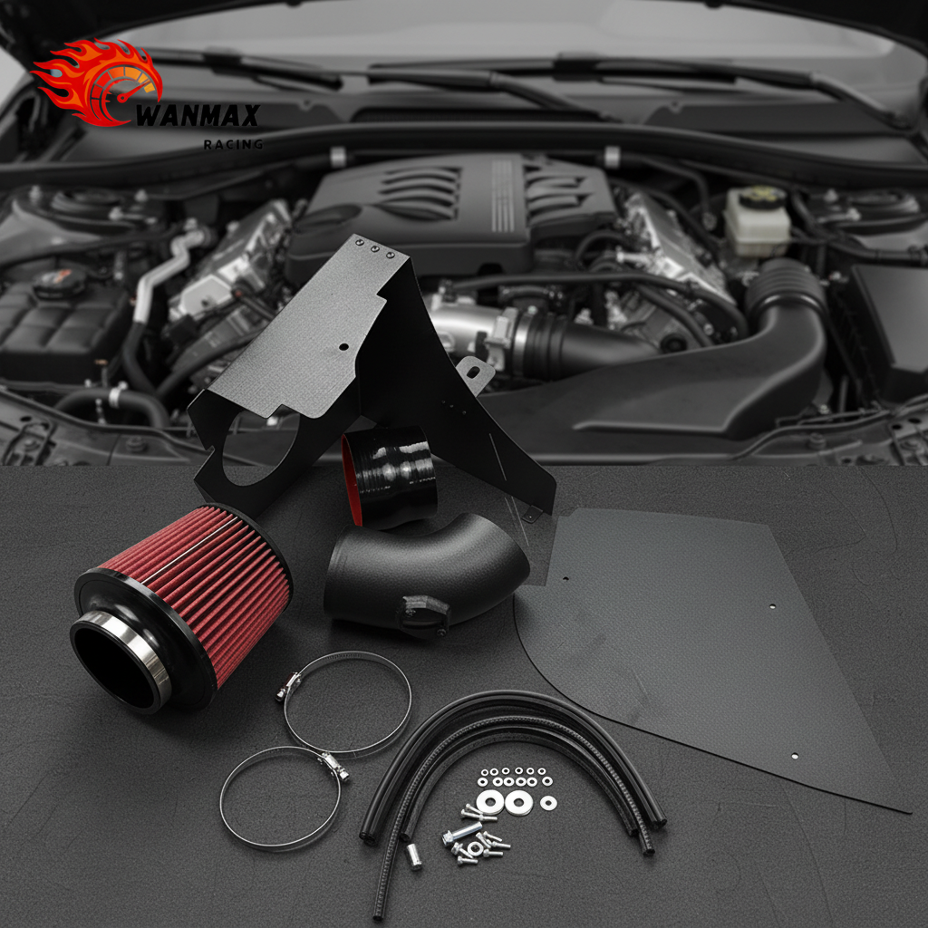 Performance Aluminum Cold Air Intake System Kit with Heat Shield for BMW G30 G31 540i G32 640i GT B58 3.0L Turbo 2017+