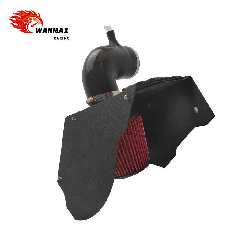 Performance Cold Air Intake Kit with Silicone Pipe & Heat Shield for Audi A4 B9 2.0T TFSI 2015+