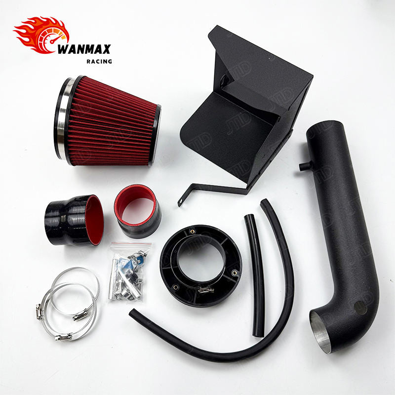 Performance Aluminum Cold Air Intake Kit with Heat Shield for Jeep Wrangler JK 3.6L V6 2012-2018