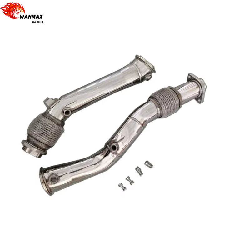 Performance 304 Stainless Steel Catless Exhaust Downpipe for BMW X3M F97 S58 3.0T Twin Turbo 2019+